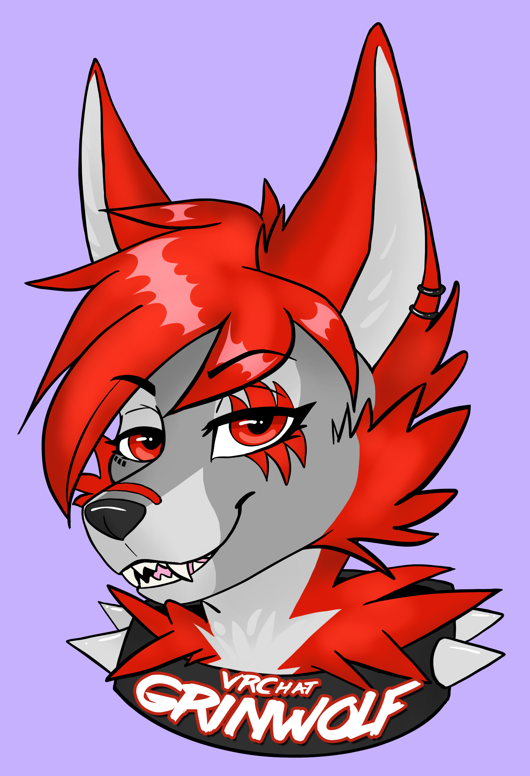 Grinwolf Badge